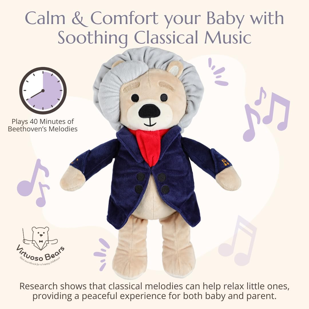 Ludwig - Virtuoso Bear | Musical Teddy Bear | Classical Music for Kids | Toddler Educational Toy | Beethoven&rsquo;S Greatest Hits image number 1