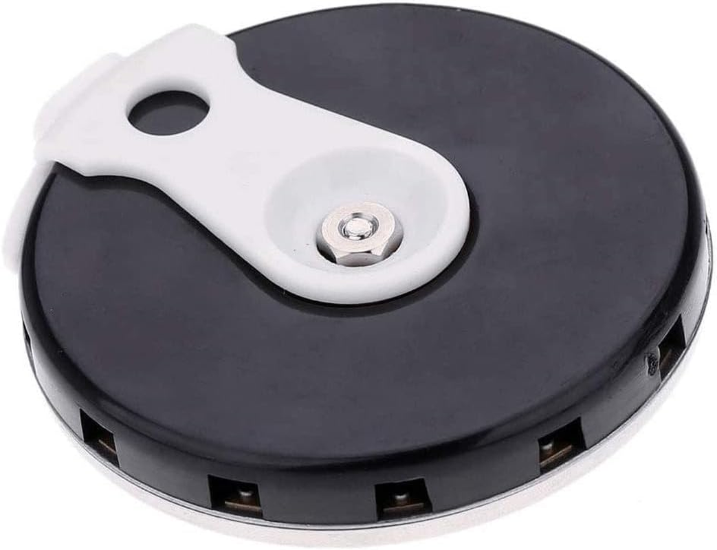 13 Tone Pitch Pipe Tuner C-C Pitch Pipe Tuning Devices Circular Pitch Pipe Tuner Chromatic Pitch Tuner for Violin Ukulele Guitar Mandolin Banjo Bass ，Sensitive Chromatic 13 Pitch Pipe Tuner image number 5