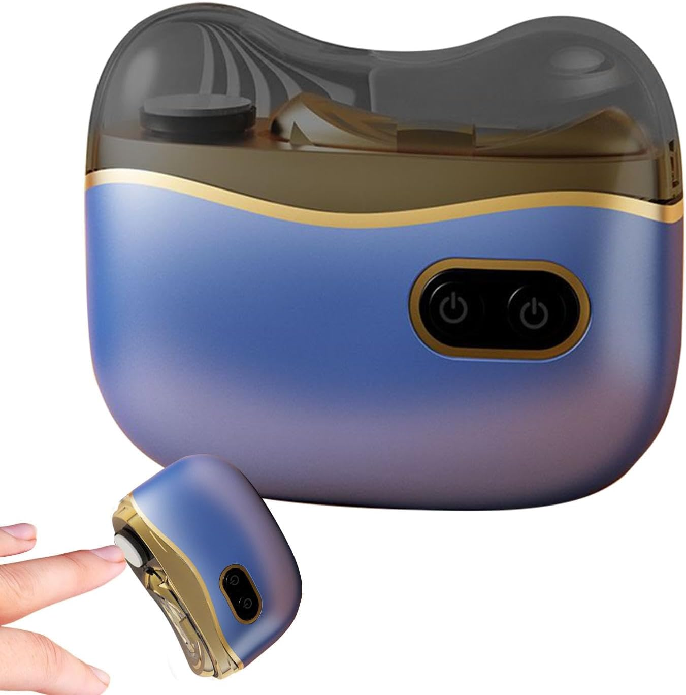 Electric Nail Cutter for Adults - Rechargeable Electric Nail File for Adults | Automatic Nail Cutter with Led Light | Rechargeable Fingernail Cutter with Storage Box for Traveling, Working image number 2