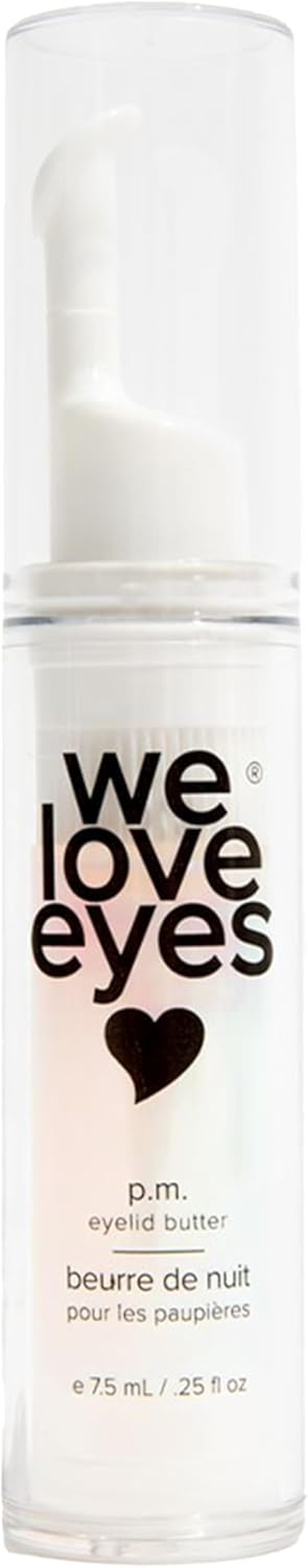We Love Eyes - P.M. Eyelid Butter - Night Time Eye Cream to Lock Moisture in While You Sleep. Improve Fine Lines, Dark Circles, & Puffy Eyes While Asleep