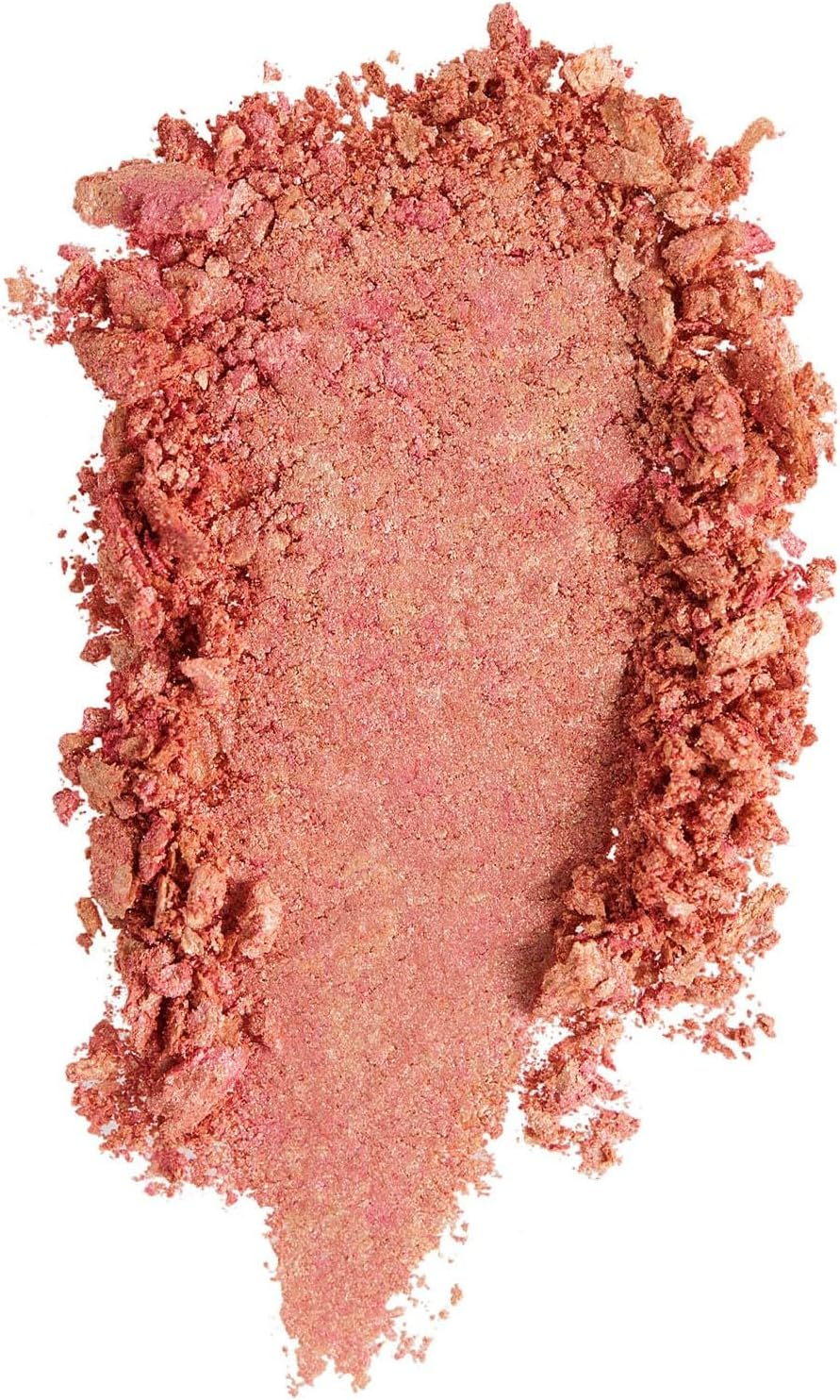 Peach Patrol Baked Highlighter & Blush Powder | Golden-Peach Glow for All Skin Tones | Luminous Finish | with Vitamin E & Jojoba Oil | Vegan + Paraben-Free | (8G) image number 2