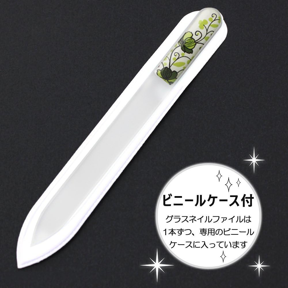 Merites CD006 Glass Nail File, 3D Type, M, Double Sided image number 5