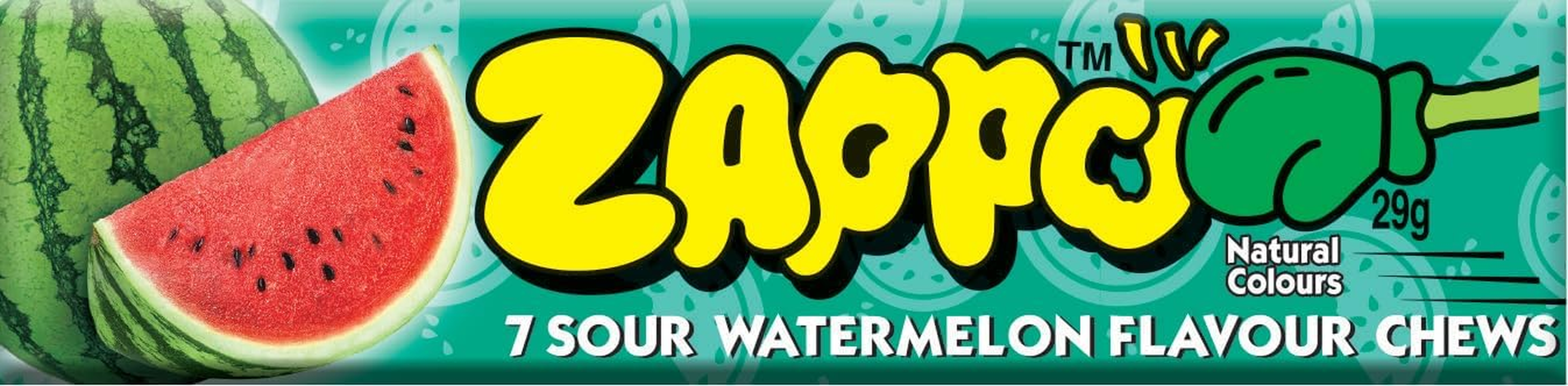 Zappo Sour Chews Variety Pack 780 G Mixed Flavours Share Bag image number 6