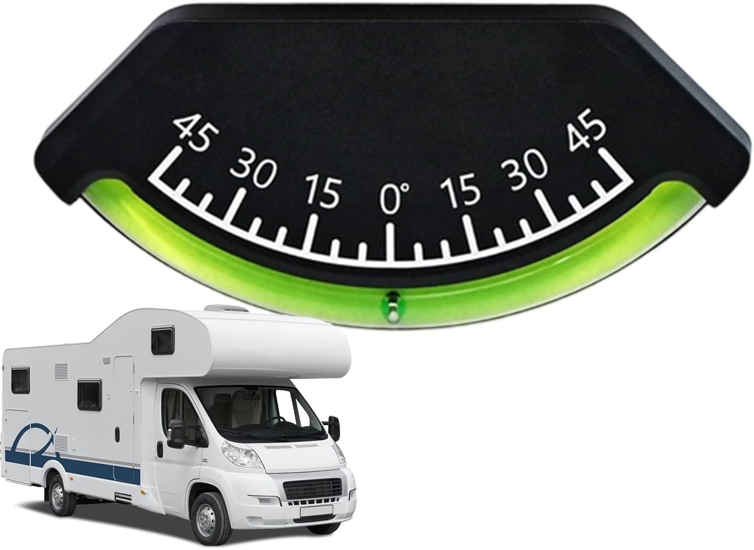Trailer Level | Car Inclinometer Gauge Leveler for Rv,Inclinometer Leveler Waterproof Leveling Tool for Vehicles Boats Trucks Drivers Enthusiasts Adventurers Camping Campground image number 6