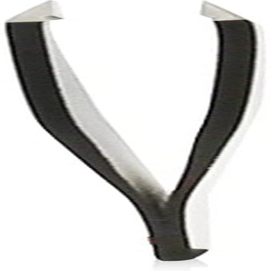 Rubis Tweezers Classic Swarovski - # Black with Ruby Swarovski Gem - image number 2