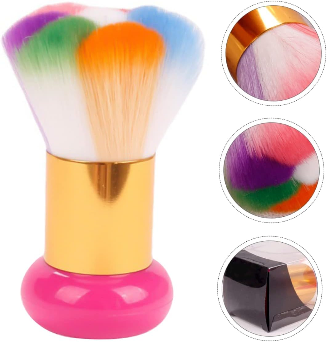 SAFIGLE Makeup Brush Cleaner Nail Art Cleaning Brush Manicure Supplies for Dust image number 4