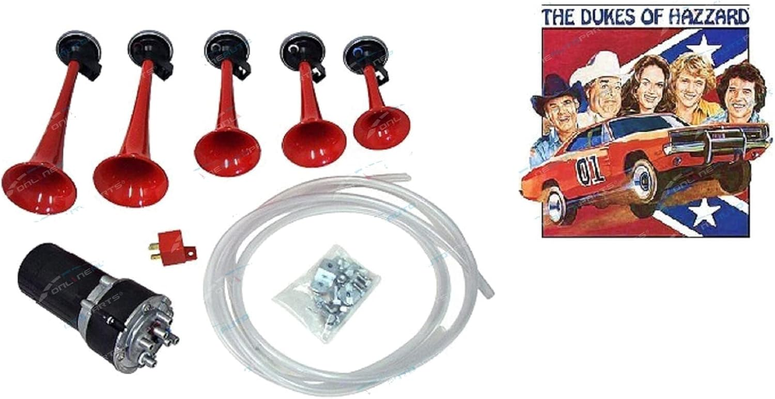 Musical 12V Dukes of Hazard Car Air Horn