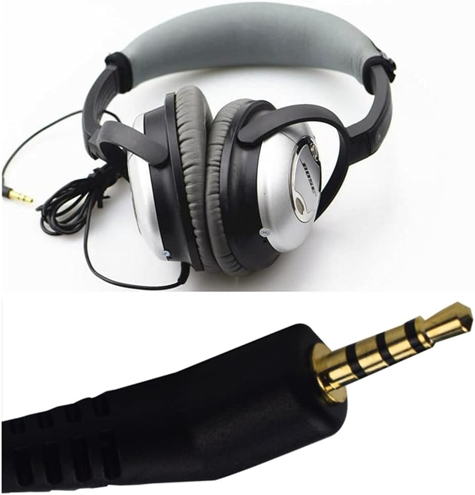 Audio Cable for Bose Quietcomfort 3 QC3 Headphones Accessories image number 2