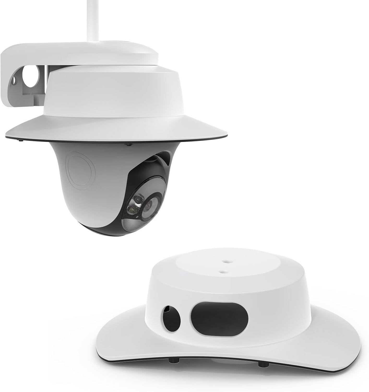 Sunshade&Gutter Mount for Reolink Argus PT Series,Reolink Go PT Ultra (Sunshade) image number 1