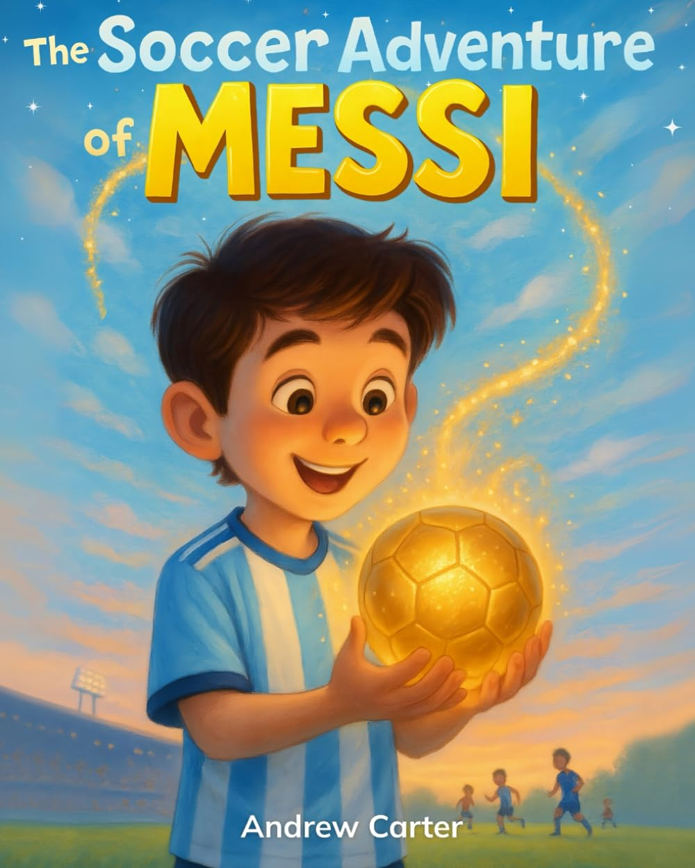 The Soccer Adventure of Messi: Illustrated Soccer Book for Kids 5&ndash;9 | Inspiring Biography of Lionel Messi, Hard Work & Believing in Yourself image number 1
