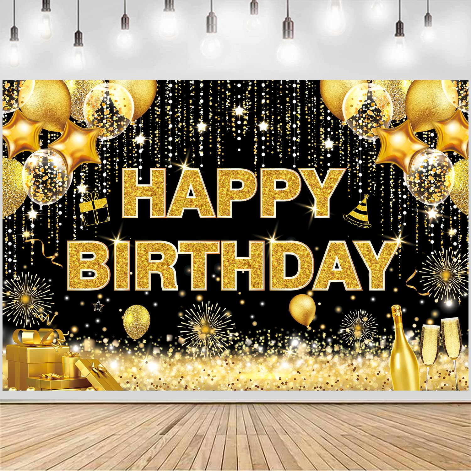 50Th Birthday Decorations for Women Her, Rose Gold 50Th Happy Birthday Banner Backdrop Decor Welcome Background Sign for Fifty Year Old Birthday Party Supplies Indoor Outdoor 71 X 45 Inchs