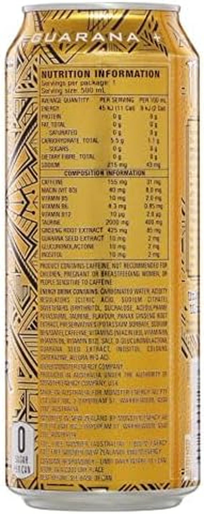 Monster Ultra Mango Loco Juice 24Pk and Monster Ultra Gold 24Pk