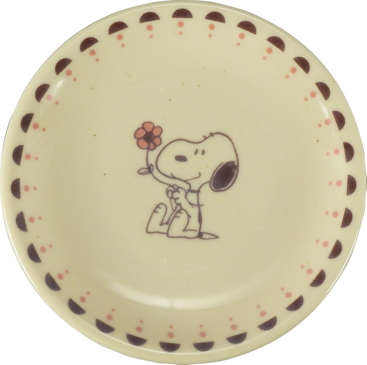 Peanuts SN1500-185H Snoopy Salad Bowl, 13.5 Fl Oz (400 Ml), Deep Plates, 4 Pieces, Fruit Plates, Diameter 5.5 X Depth 1.2 Inches (14 X 3 Cm), Microwave, Dishwasher Safe, Wooden Box, Present, Made In image number 5