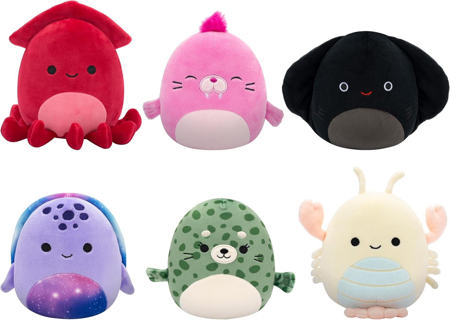 Squishmallows Original Scented Sealife Mystery Bag (5-Inch) &ndash; Official Jazwares Plush (Little)