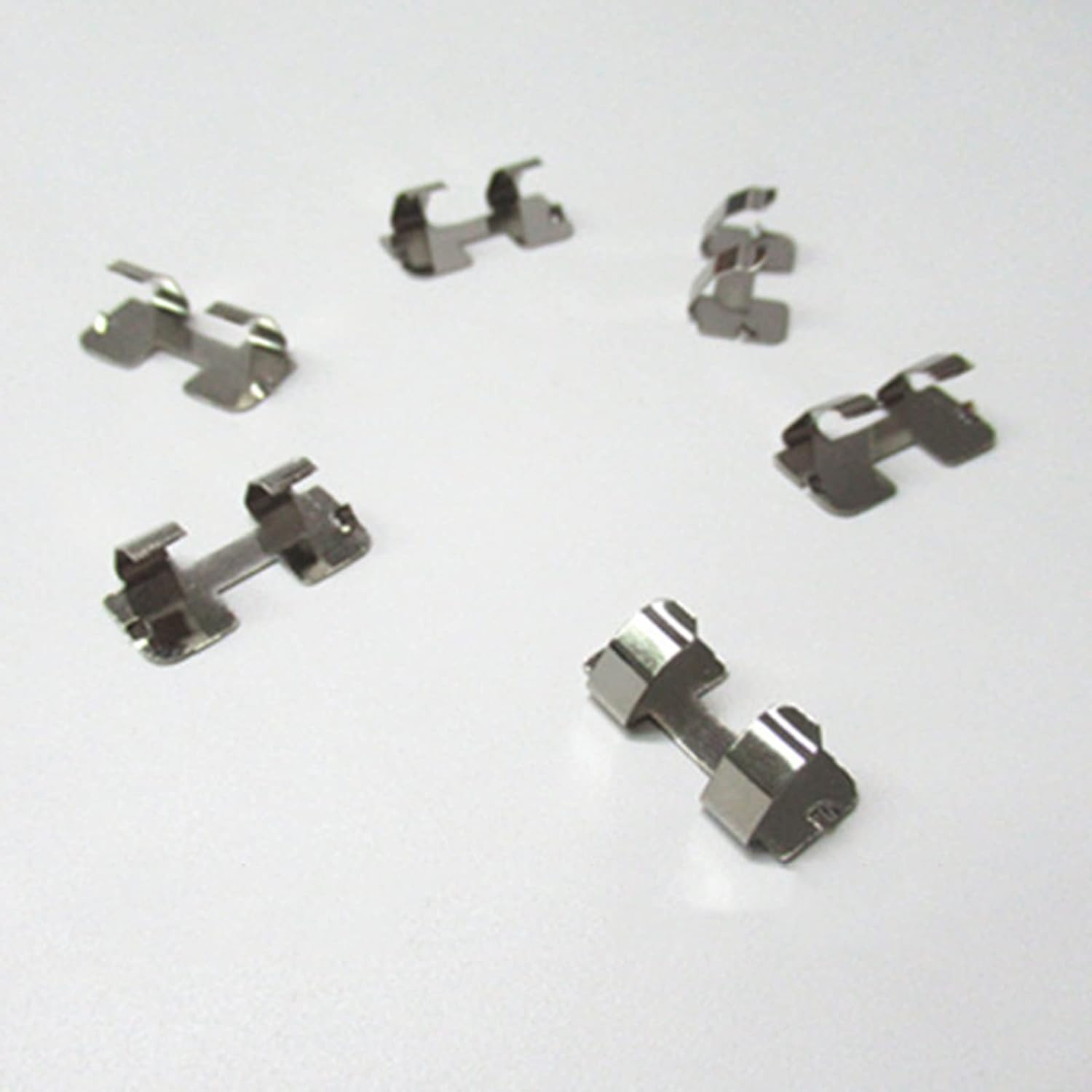 LICHIFIT 2Pcs Multimeter AAA Battery Compartment Dual Leaf Springs Contact Piece for FLUKE 101 106 107 Multimeter Replacement Accessories