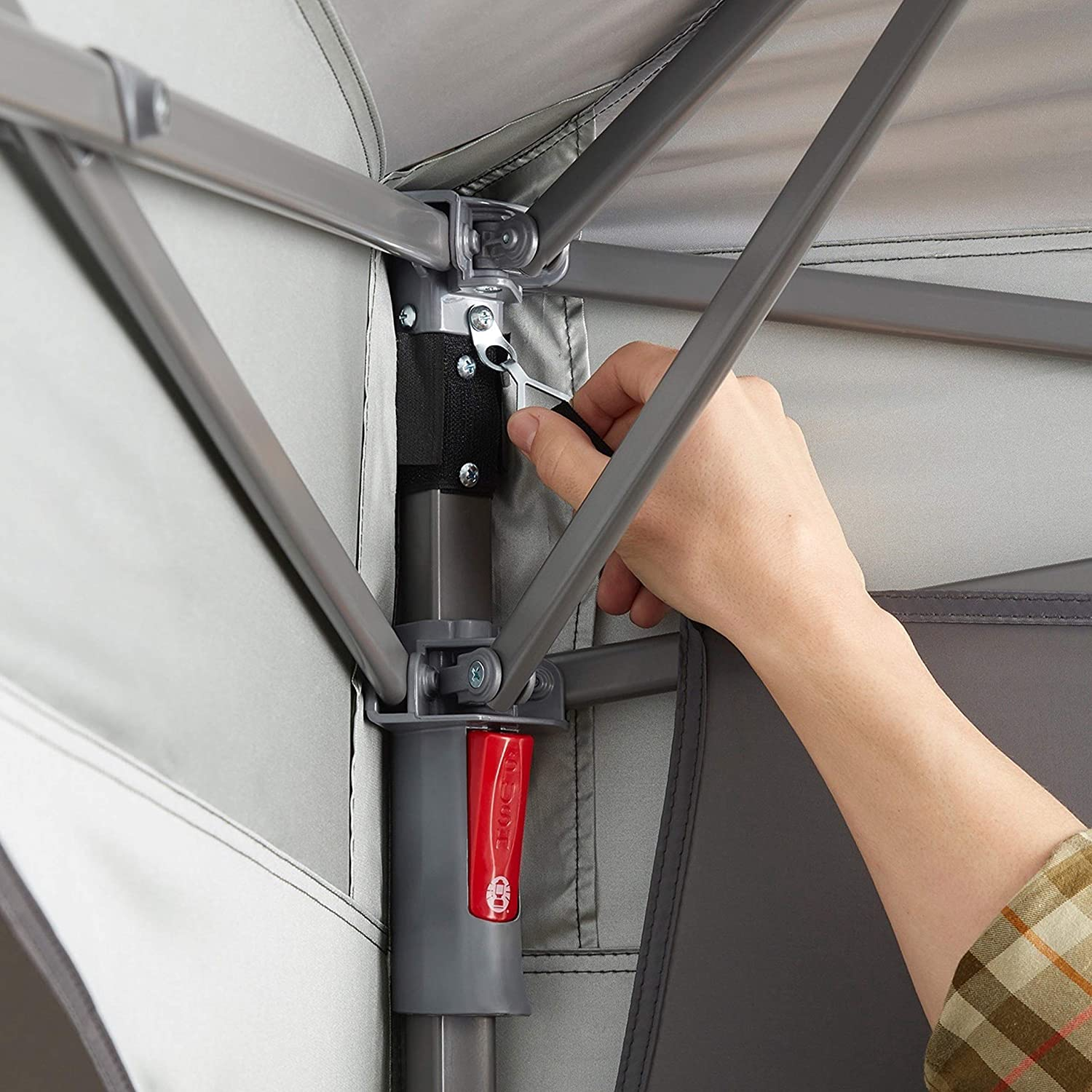 Coleman Sidewall Accessory for 10X10Ft Pop-Up Canopy Sun Shelters, Removable Shelter Wall to Block Sun, Wind, & Rain, UPF 50+ Sun Protection image number 2