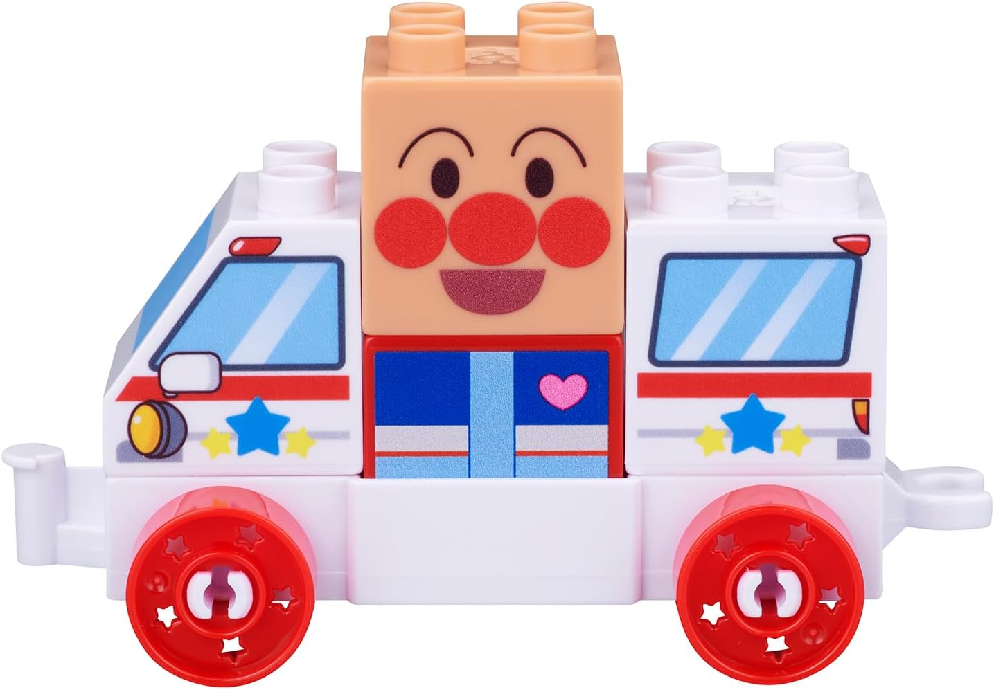 Bandai Blocklabo Block Labs Connect. Go Ahead! the Glue Block Series Anpanman and Kukusha Anpanman