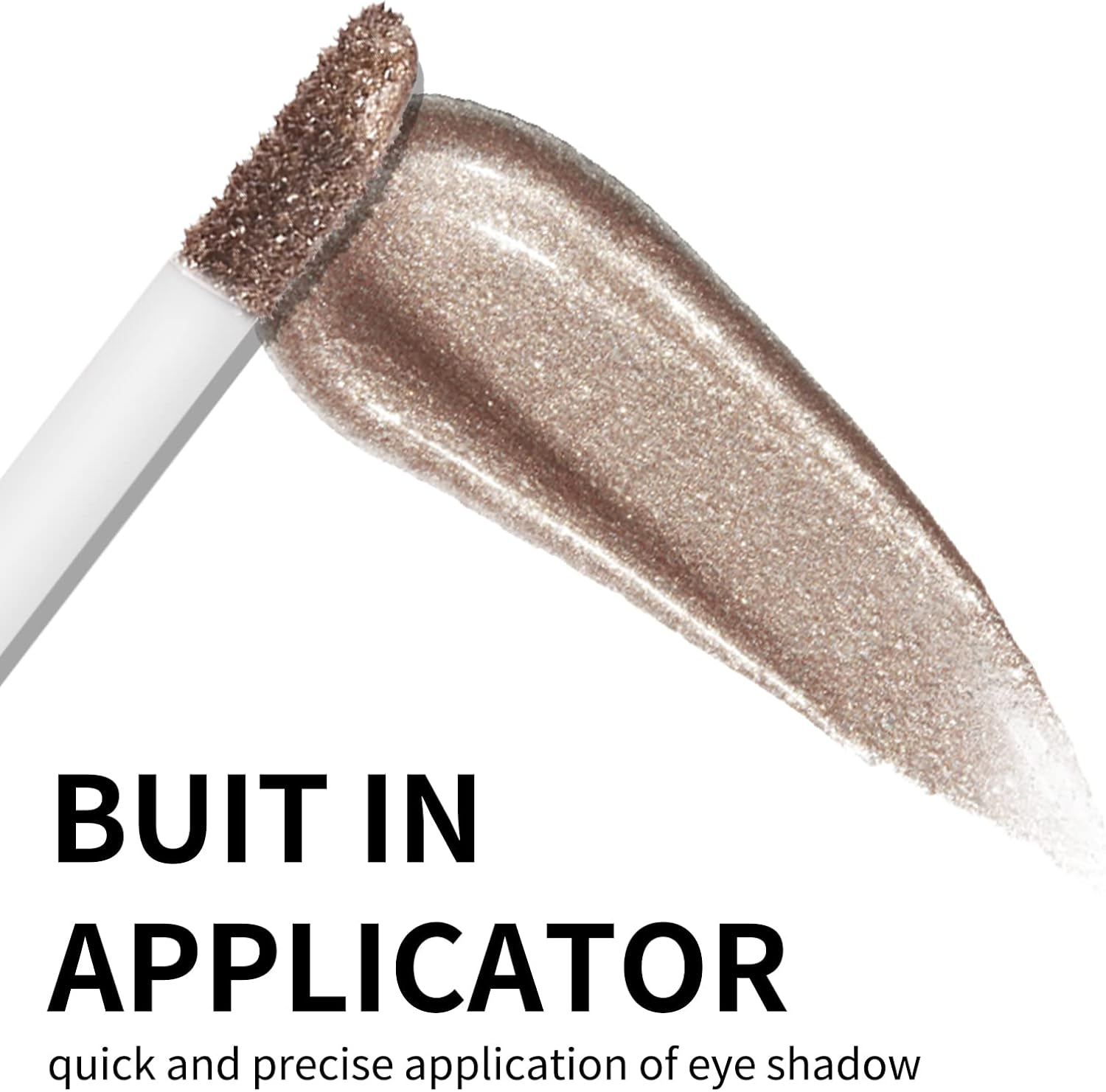 Boobeen Liquid Glitter Eyeshadow, Sparkling Metallic Eye Shadow with Applicator, Quick Drying, Highly Pigmented Colors for Multi-Dimensional Eye Look - 06 image number 3