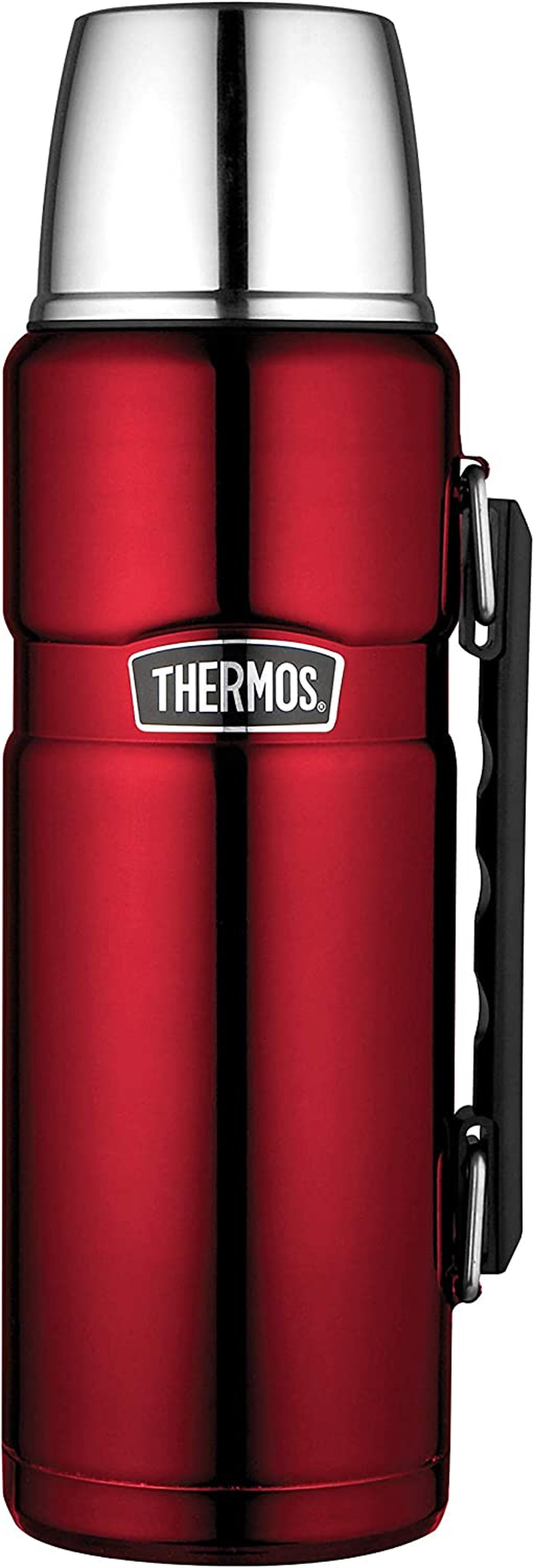 Thermos Stainless King Vacuum Insulated Flask, 470Ml, Red, SK2000RAUS