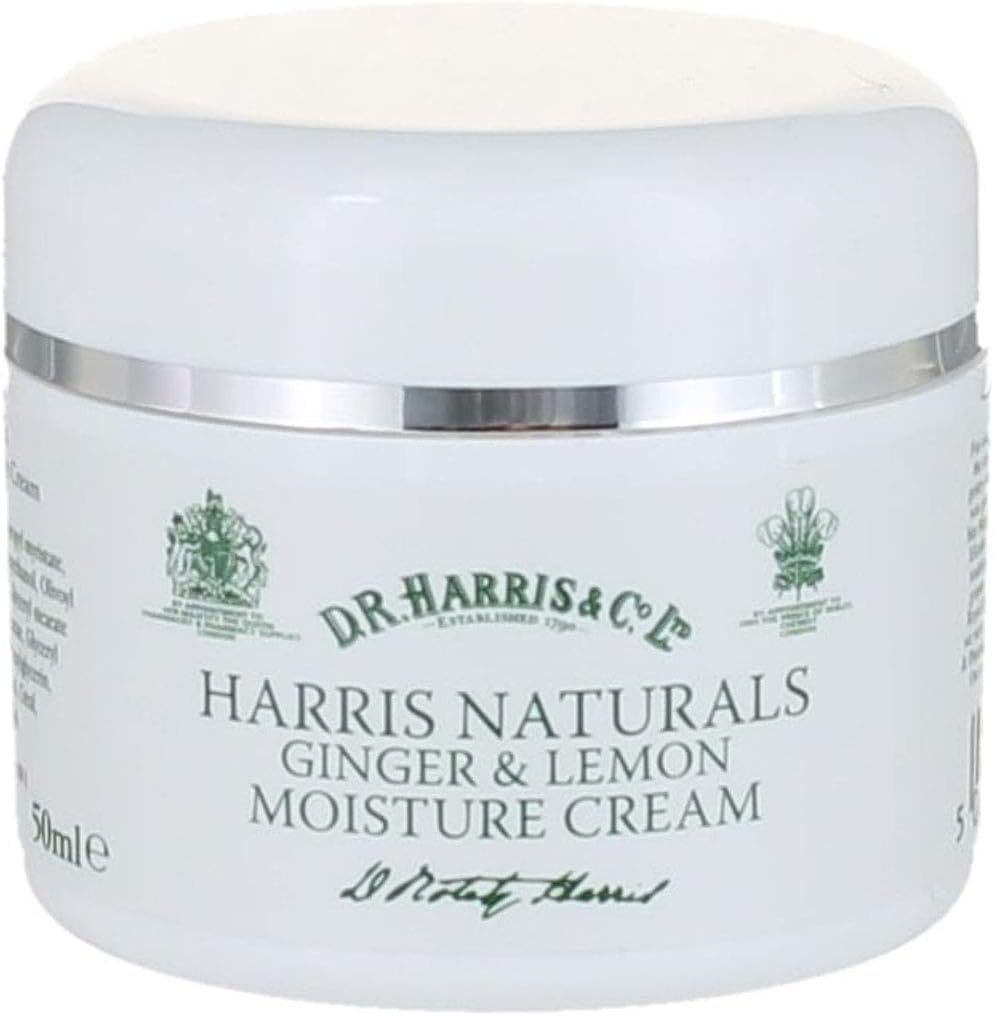 D R Harris Naturals Ginger & Lemon Moisture Cream 100Ml image number 1