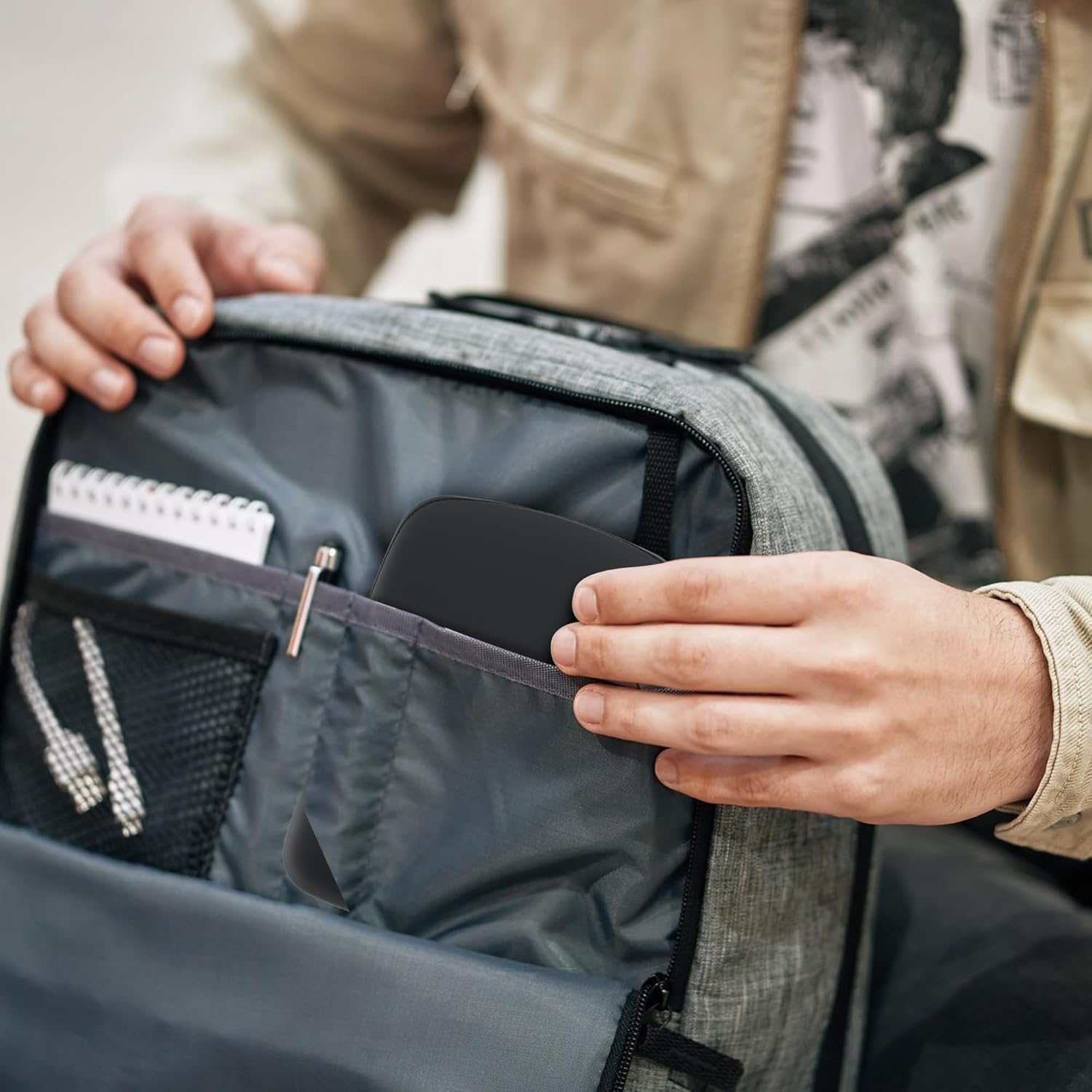 AWINNER Compatible for Shokz Case,Silicone Carrying Case Compatible for Aftershokz Aeropex As800,Shokz Openrun Pro,Openswim,Openswim Pro,Openrun,Openrun Mini,Opencomm Bone Conduction Headphones image number 2