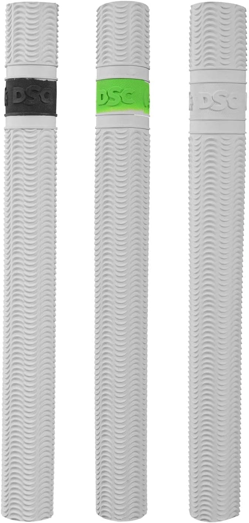 DSC Ripple Flite Cricket Bat Grip | Color: Multicolor | Size: Standard | Pack of 1 | Material: Rubber | Enhanced Control | Long-Lasting Performance | Simple Installation | Usage for All Players