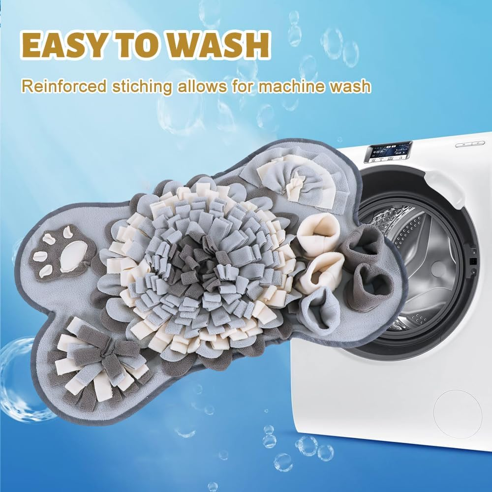 YANGUN Sniffing Rug for Dogs, Sniffing Rug, Dog Sniffing Mat, Dog Intelligence Toy for Dogs, Promotes Natural Foraging & Stress Relief for Dogs Cats image number 1