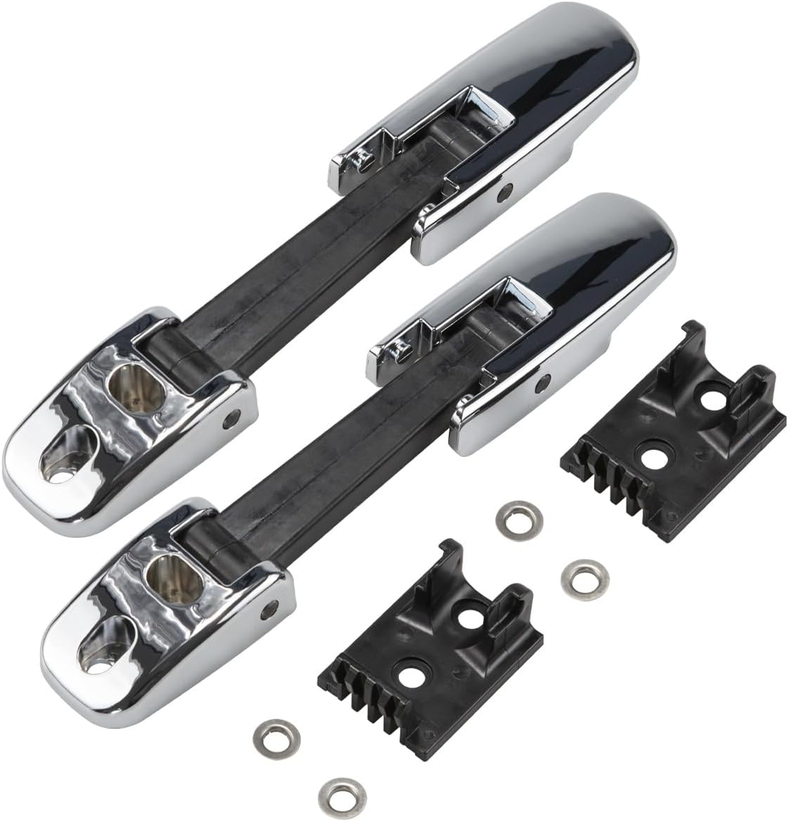 RLB-HILON 1Pair Hood Latch Compatible with Kenworth T170 T270 T330 T370 T660, for Peterbilt 325 335 337 340 348 384 386 567 569 579, for Mack CH612 CH613, for Blue Bird Vision School Bus image number 4