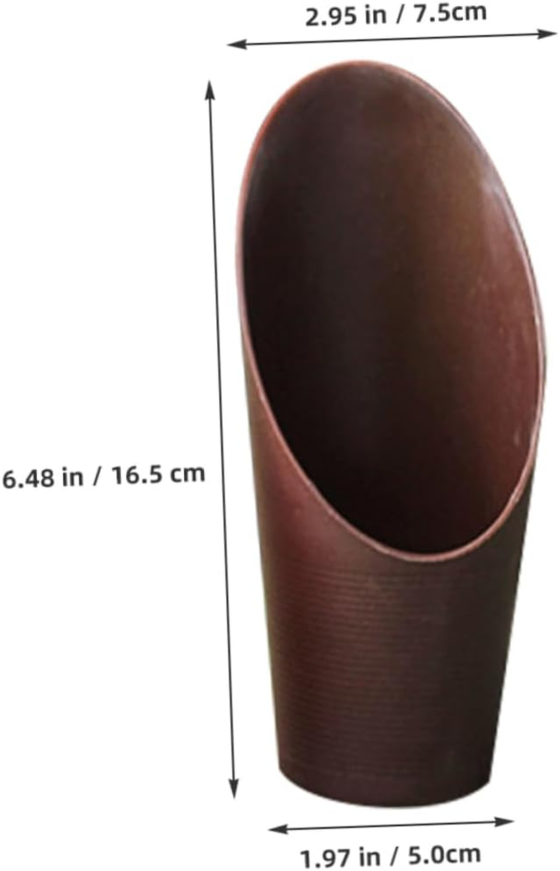 ROMISBABA 5Pcs Multi-Color Plastic Soil Scoops for Gardening and Succulent Planting Small Portable Potting Soil Scoop Set Lightweight Transplanting for Garden Use image number 4