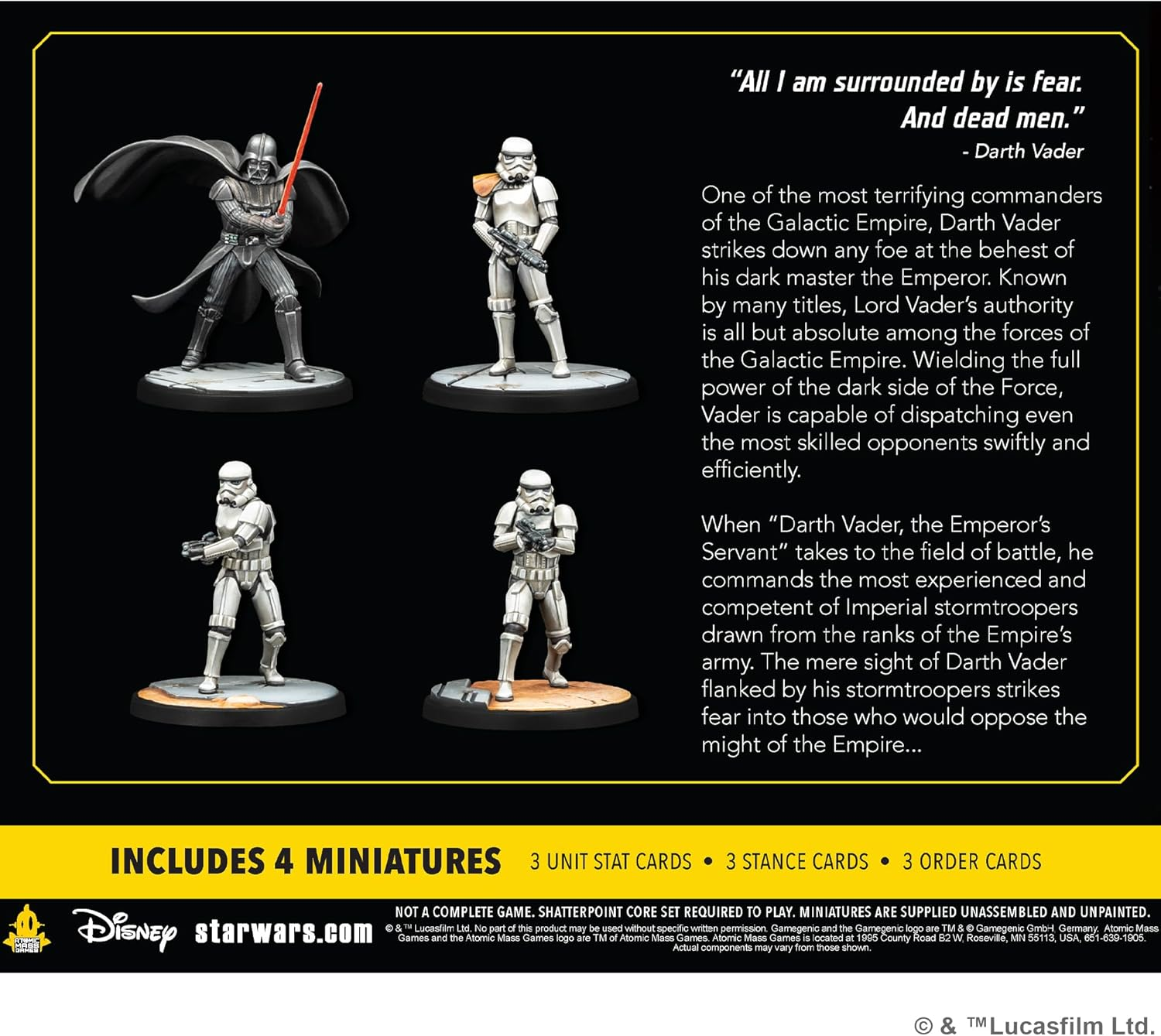 Atomic Mass Games Star Wars: Shatterpoint - Fear and Dead Men Squad Pack Tabletop Miniatures Game image number 4
