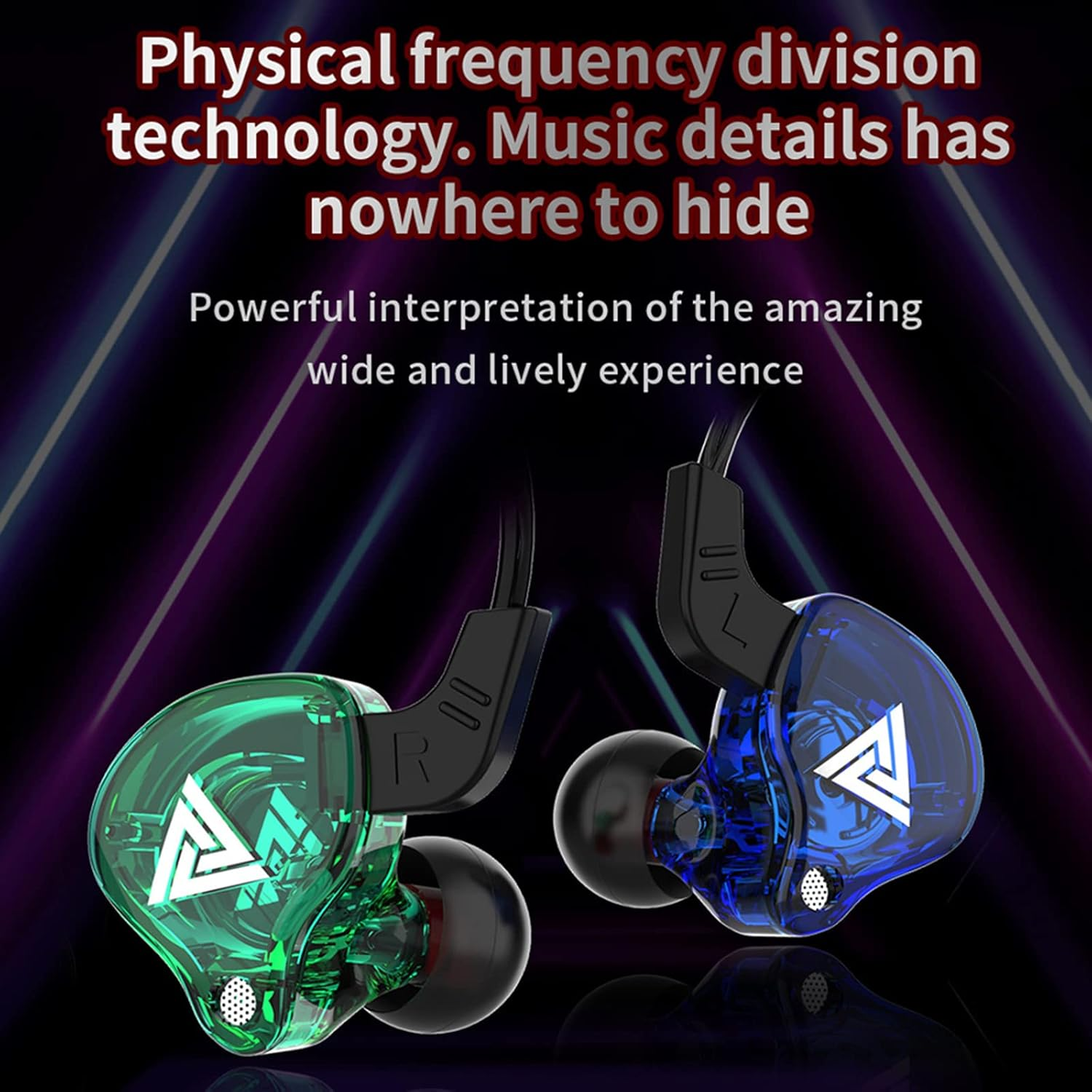 AK6 Un Rsal 3.5Mm Sport Pho in Ear Earphone R Running with Crophone Set Music Earbuds image number 2