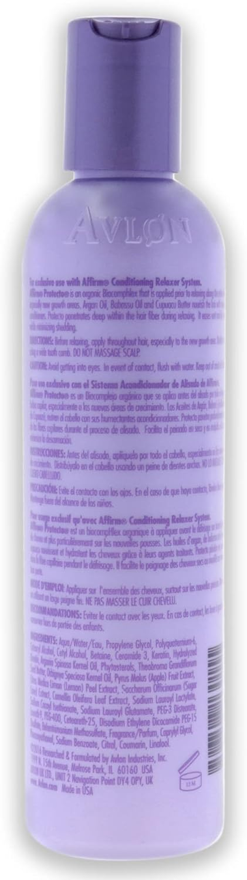 Avlon Affirm Conditioning Relaxer System Protector for Unisex - 8 Oz Treatment