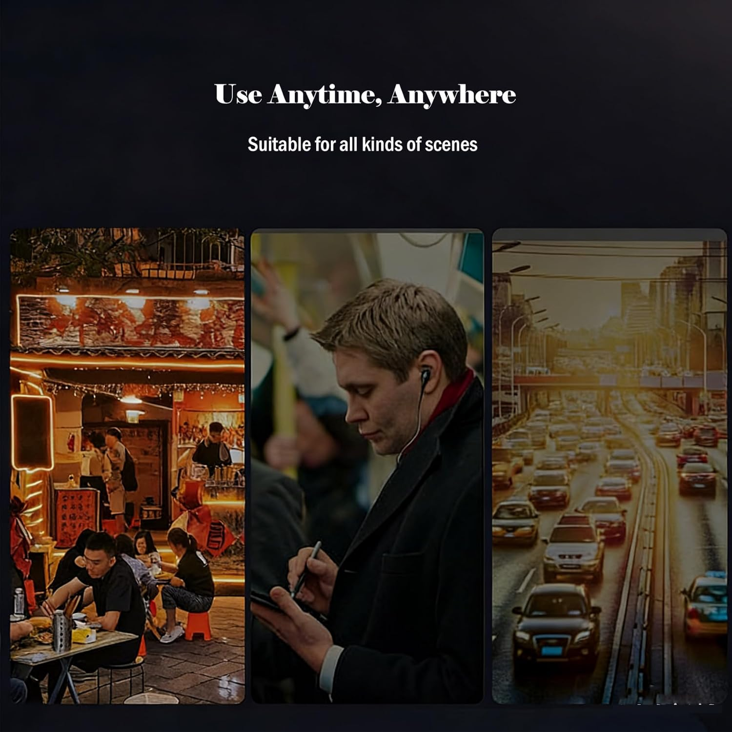 Liuchanghe Wired Headphones In-Ear Earphones Earbuds with Microphone and Volume Control for Phone Android Smartphone Laptop MP3 Players (White) image number 5