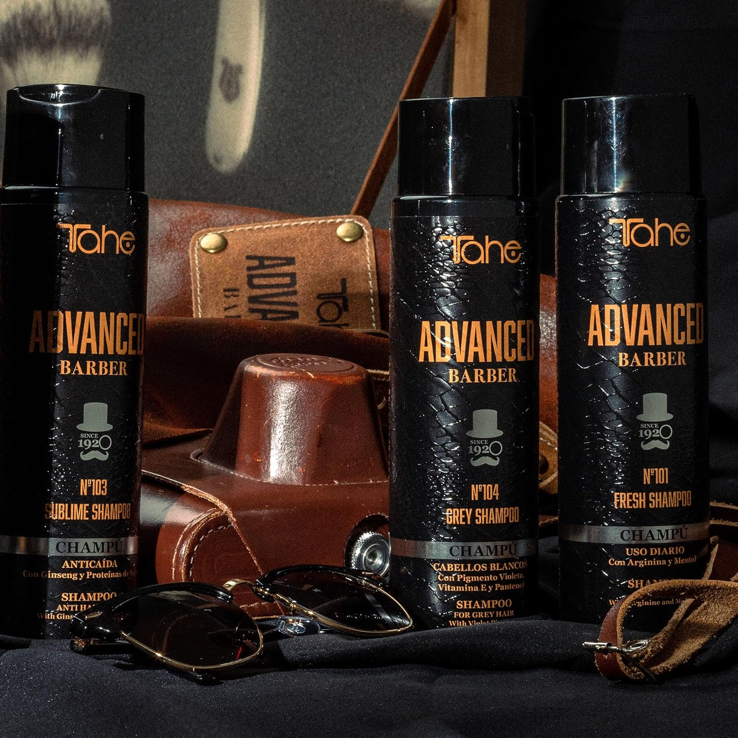 Tahe Advanced Barber Grey Shampoo No.104 300Ml image number 3