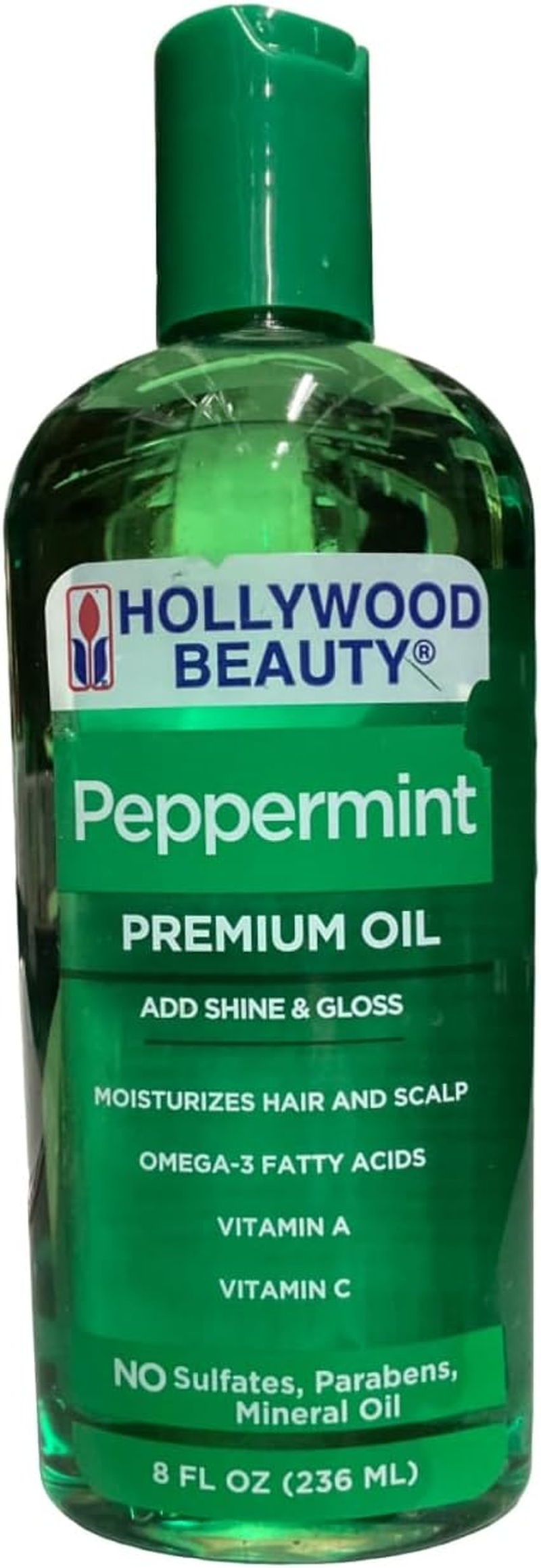 Hollywood Beauty Peppermint Oil, 8 Ounce