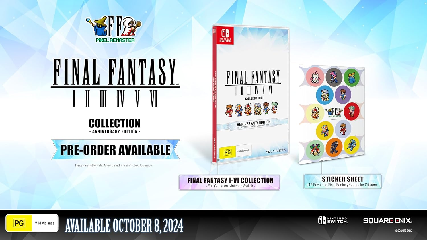SQUARE ENIX Final Fantasy I-VI Collection: Anniversary Edition - Nintendo Switch image number 5