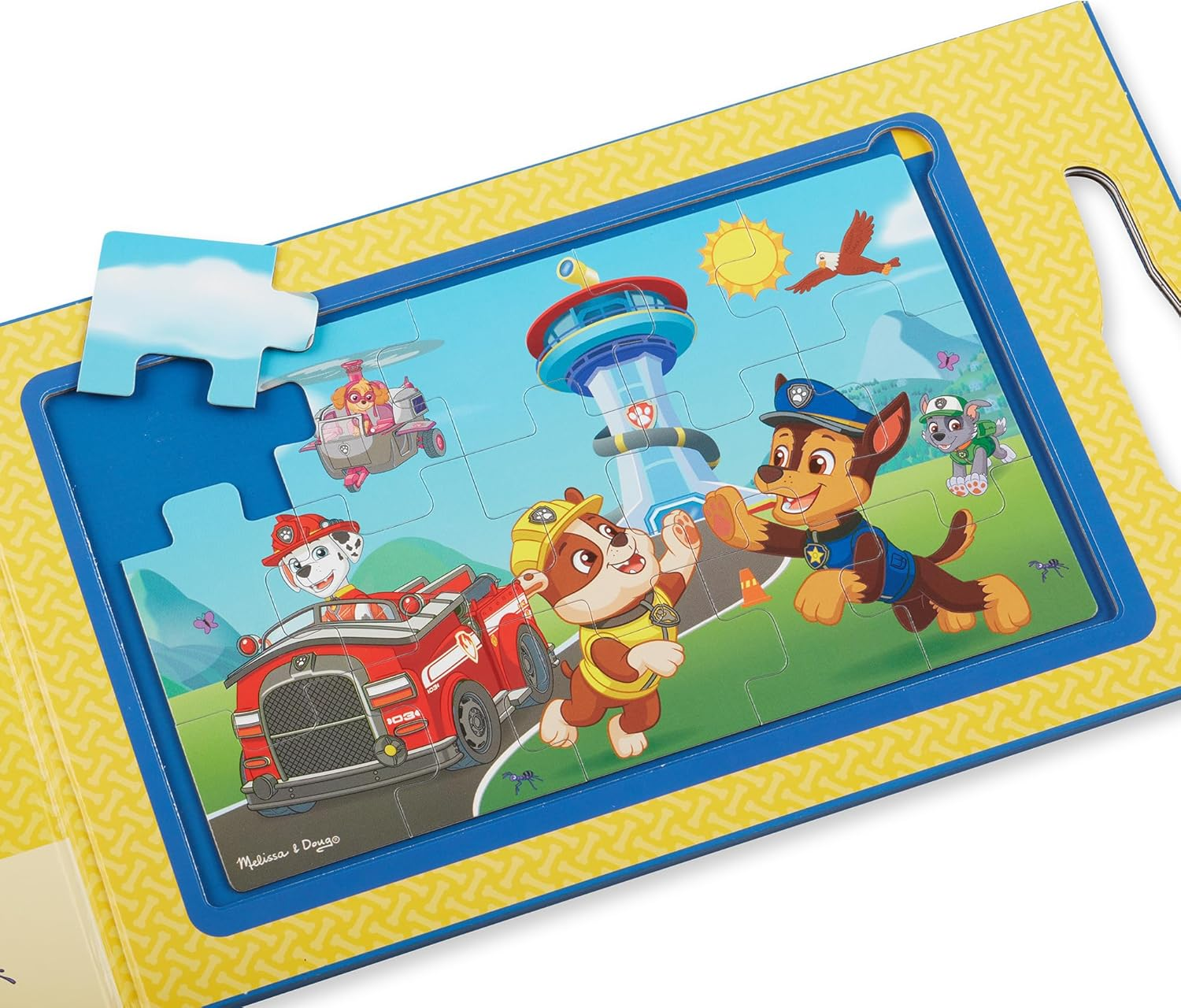 Melissa and Doug Paw Patrol - Magnetic Jigsaw Puzzle image number 2