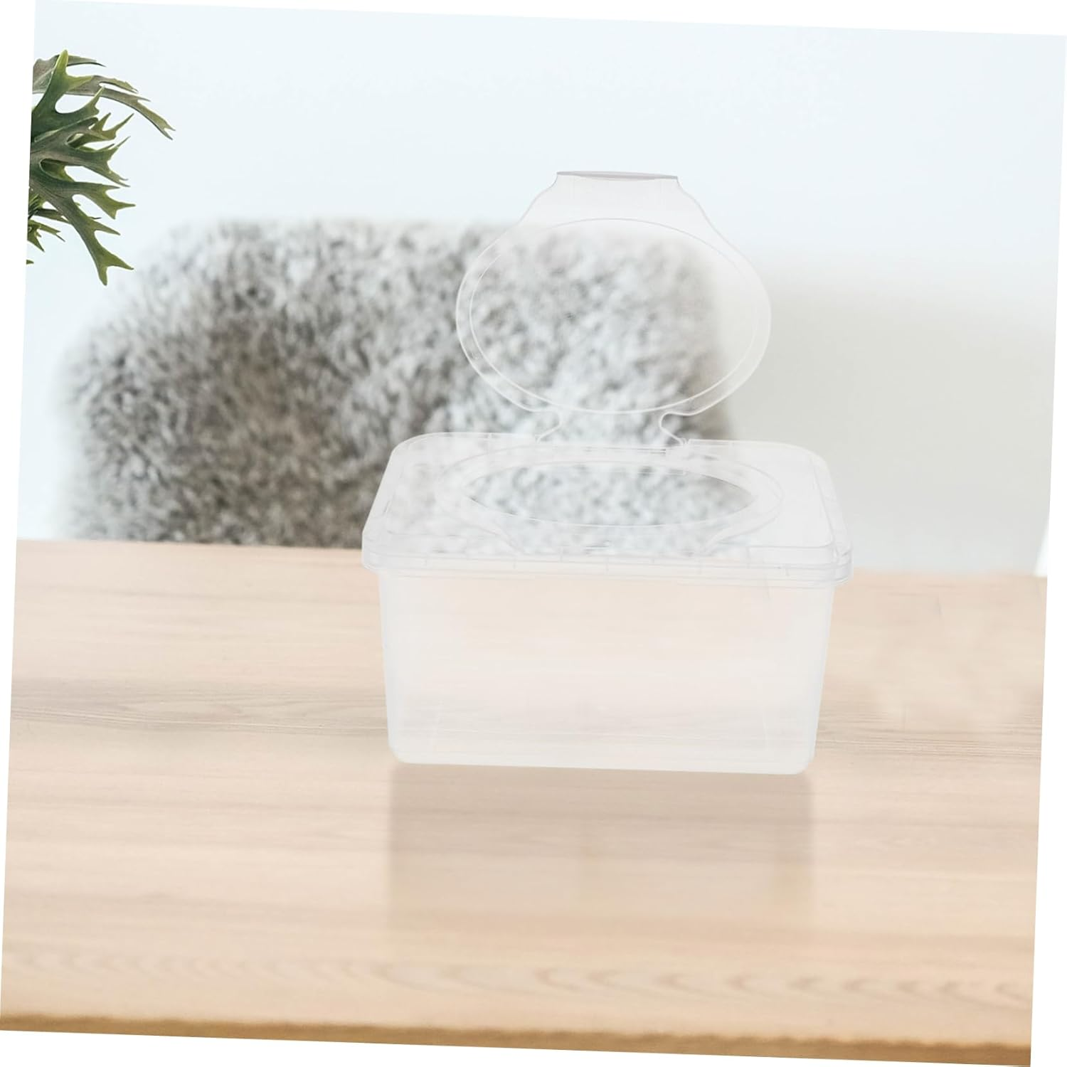 Alipis Bathroom Wipes Dispenser 2-Pack Wipes Box 1100Ml/1850Ml Tissue Boxes Adhesive Organizer image number 6