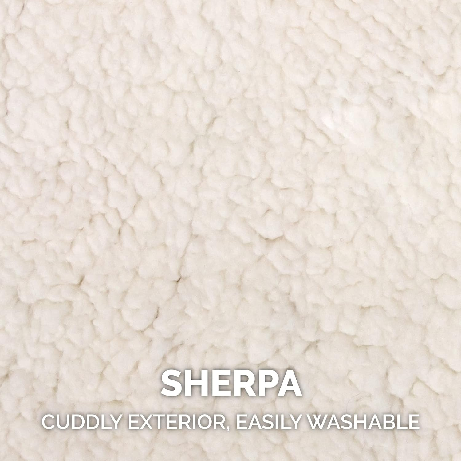 Furhaven XS to SM Dog Hat, Washable & Cozy - Sherpa Flex-Fit Polar Bear Dog Hat Costume - Cream, Extra Small to Small image number 4