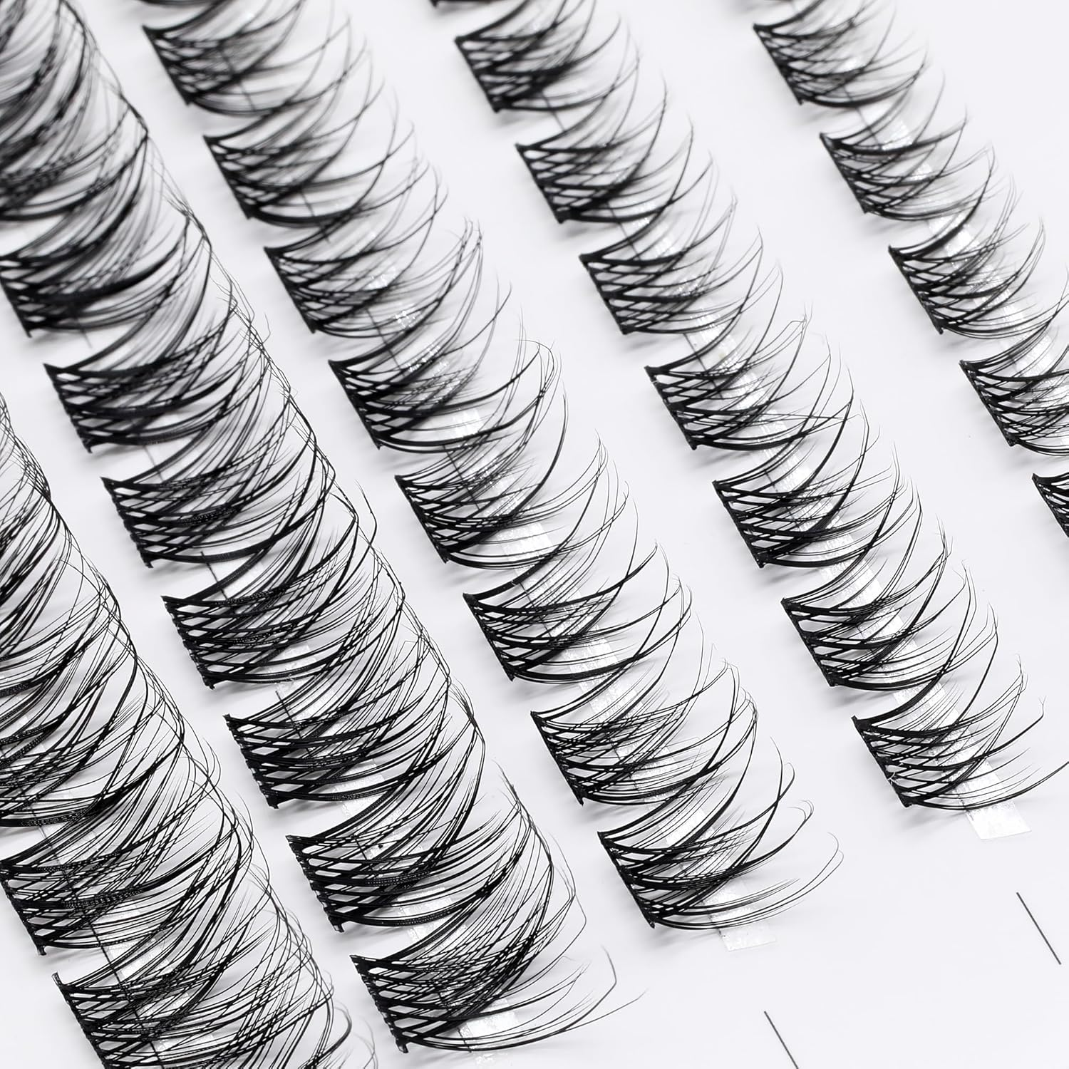 Lash Extension Kit 60Pcs DIY Lash Clusters 9-16Mm Mix Individual Lashes Kit D Curl Eyelash Clusters Kit for Beginners DIY at Home(Ind#D14) image number 2