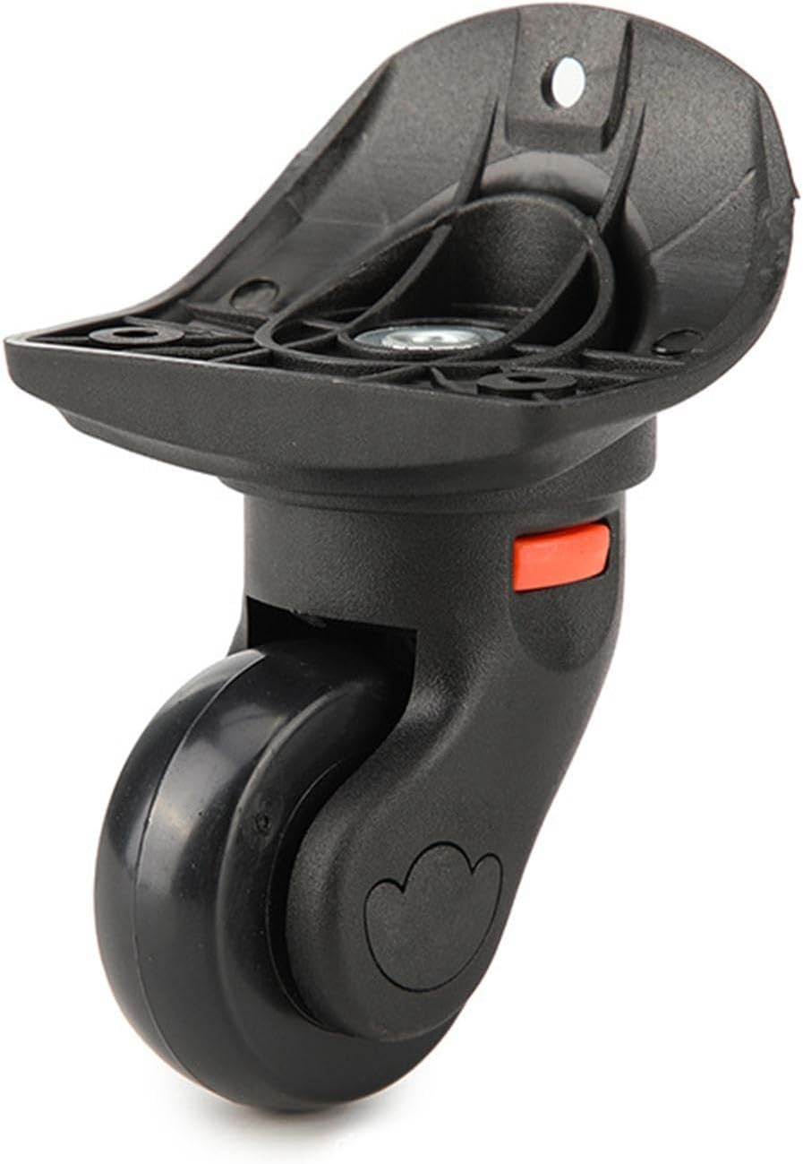 Magideal 2 Pieces Luggage Wheels Suitcase Wheels Swivel Casters Luggage Mute Wheel Durable 360 Rotation Travelling Bag Suitcase Repair Wheels image number 3