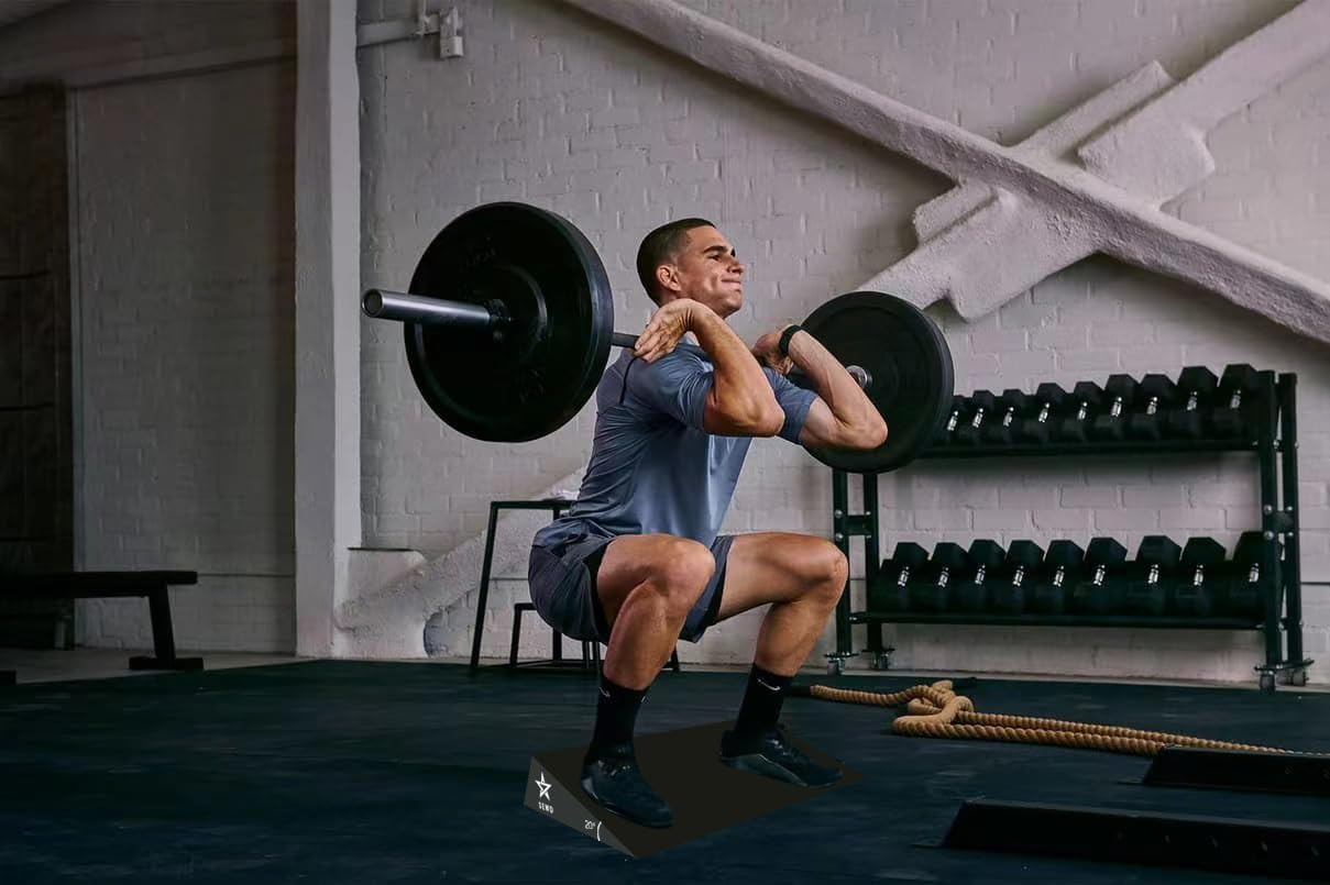 Squat Wedge by SEWD &ndash; Extra Large 20 Degree Slant Board for Heel Elevated Squat, Knees over Toes, Deadlifts &ndash; Ideal Squat Wedge Block for Home Gym and Personal Trainers. image number 6