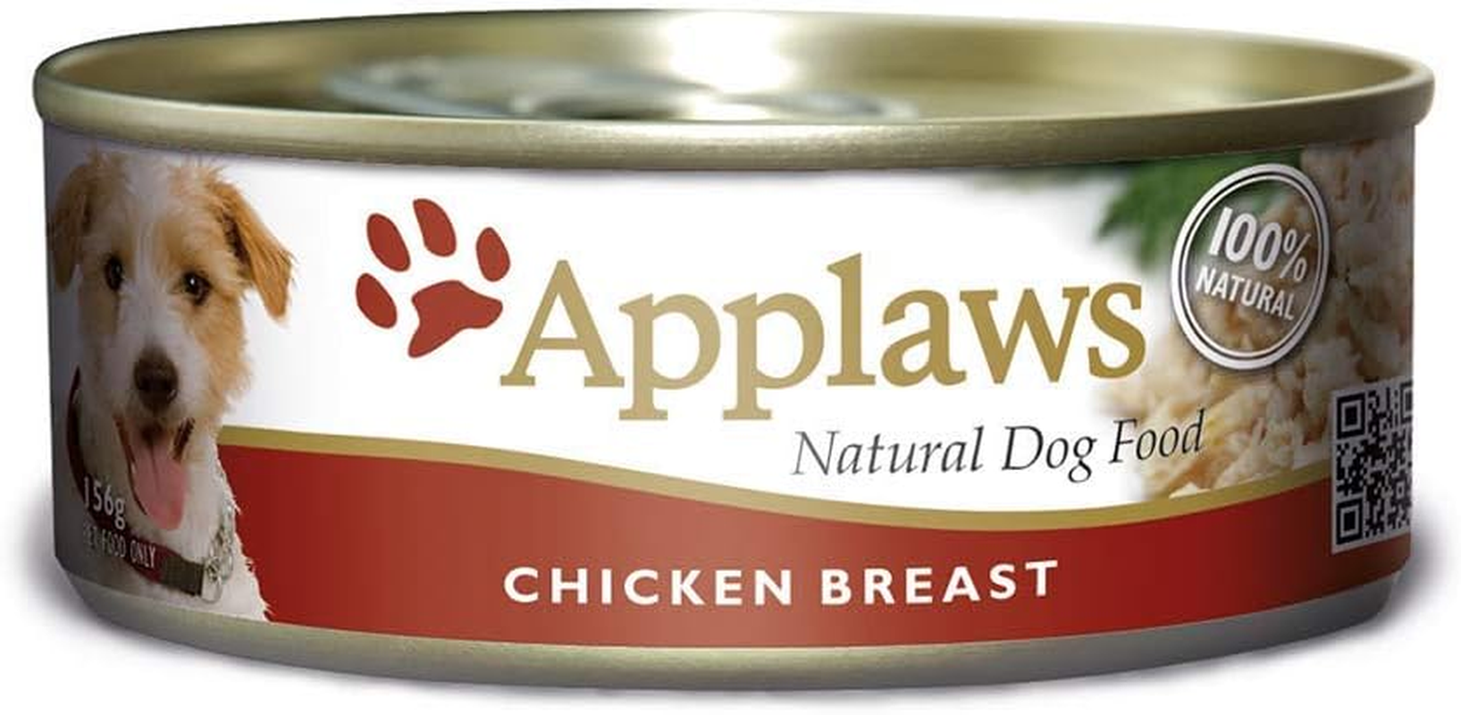 APPLAWS Dog TINS Chicken Breast 156G 16PK(OM16)