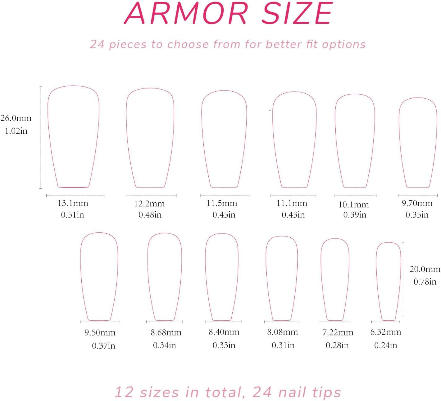 Iouyjiu Press on Nails, Artificial Fake Nails, French Style Nail Set, Adorned with Bows, Includes Manicure Stickers 24 Piece Kit Perfect for Kids and Nail Arts, 30G image number 2