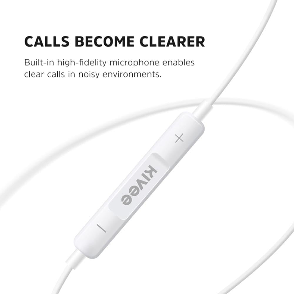 KIVEE MT31 Earphone with Type-C Interface 1.2M White image number 4