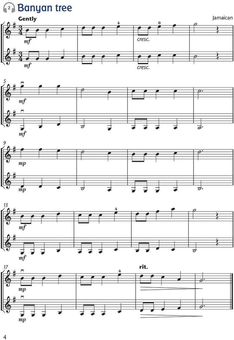 Oxford University Press Revised Edition Fiddle Time Runners Book with CD: a Second Book of Very Easy Pieces for Violin image number 3