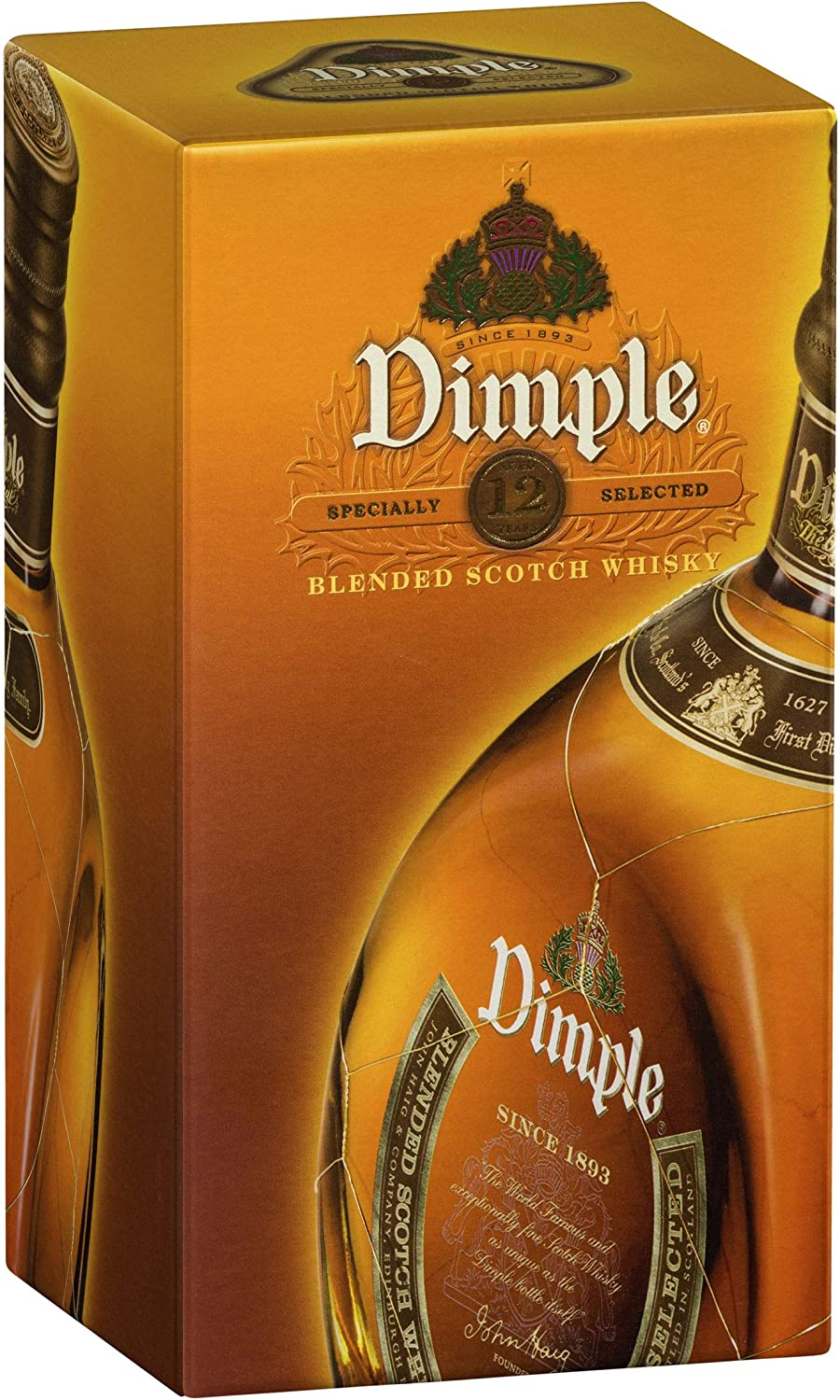 Dimple 12 Years Old Scotch Whisky 700Ml image number 2