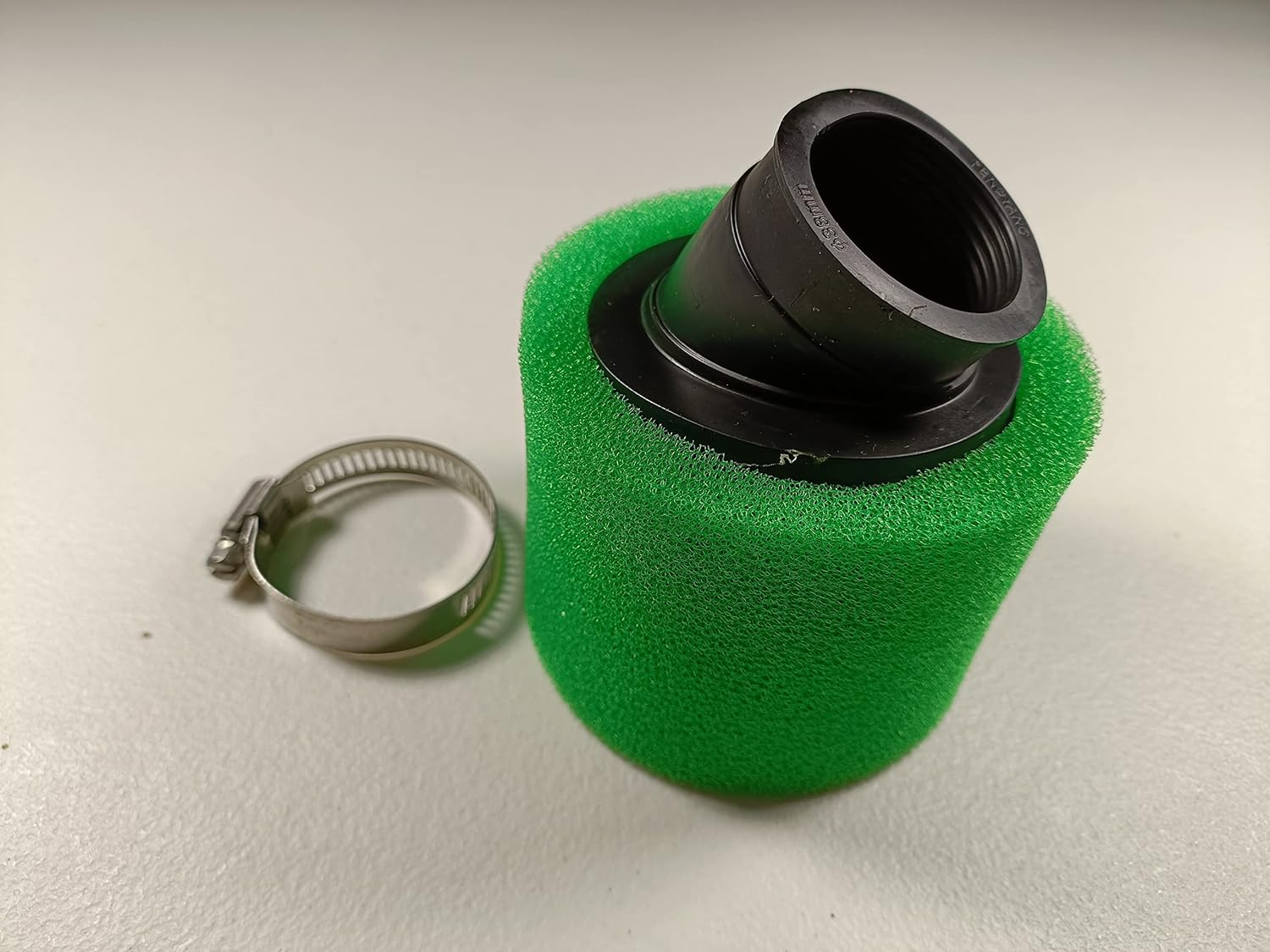 GREEN 37MM 38MM BENT ANGLED FOAM AIR FILTER POD PIT QUAD DIRT BIKE ATV BUGGY image number 6