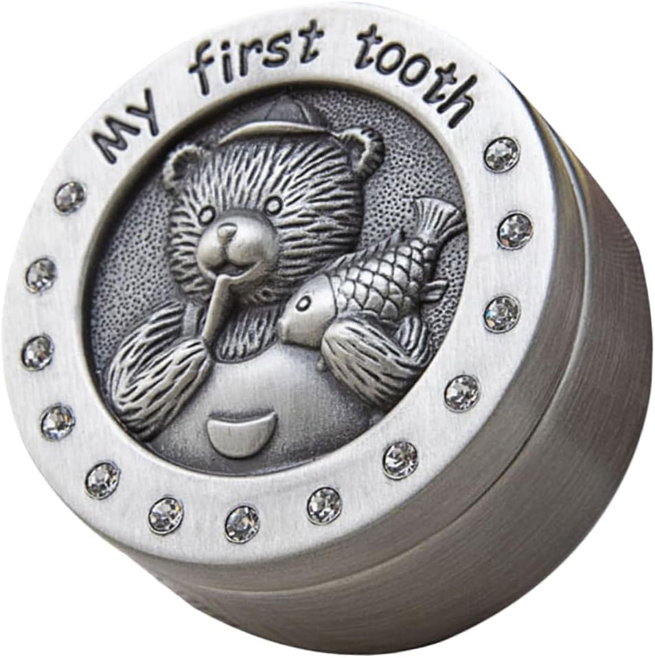 MUSISALY and Girls Tooth Box Deciduous Tooth Storage Organizer for Shower Keepsake Product image number 6