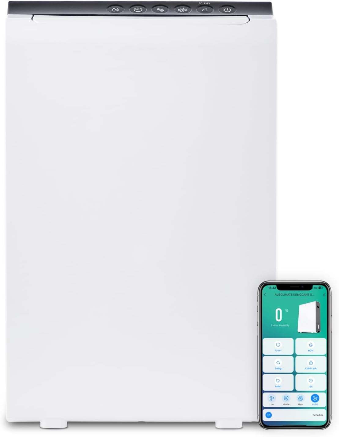 Ausclimate Cool-Seasons Premium 10L Desiccant Dehumidifier image number 2